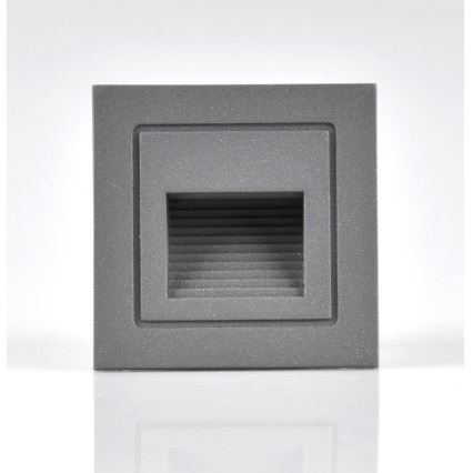 Iluminação de escadas exteriores LED Q6 LED/3W/230V IP44