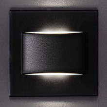 Iluminação de escadas LED ERINUS LED/1,5W/12V 3000K preto