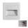 Iluminação de escadas LED STEP LIGHT LED/1,5W/230V prateada