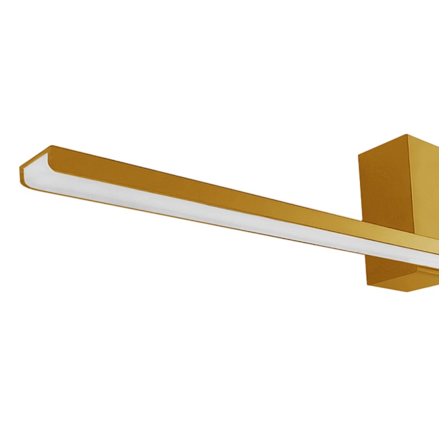 Iluminação de espelho para casa de banho LED ARTEMIS LED/13,8W/230V 4000K 60 cm IP44 dourado