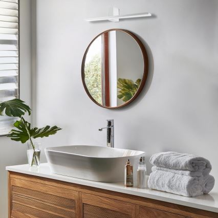 Iluminação de espelho para casa de banho LED ARTEMIS LED/13,8W/230V 4000K 60 cm IP44 prateado