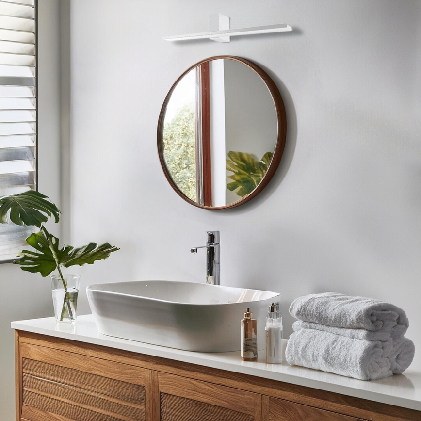 Iluminação de espelho para casa de banho LED ARTEMIS LED/13,8W/230V 4000K 60 cm IP44 prateado