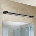 Iluminação de espelho para casa de banho LED MARILYN LED/24W/230V 90 cm IP44 preto