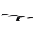 Iluminação de espelho para casa de banho LED SAMOS LED/12W/230V 4000K 60 cm IP44 preto