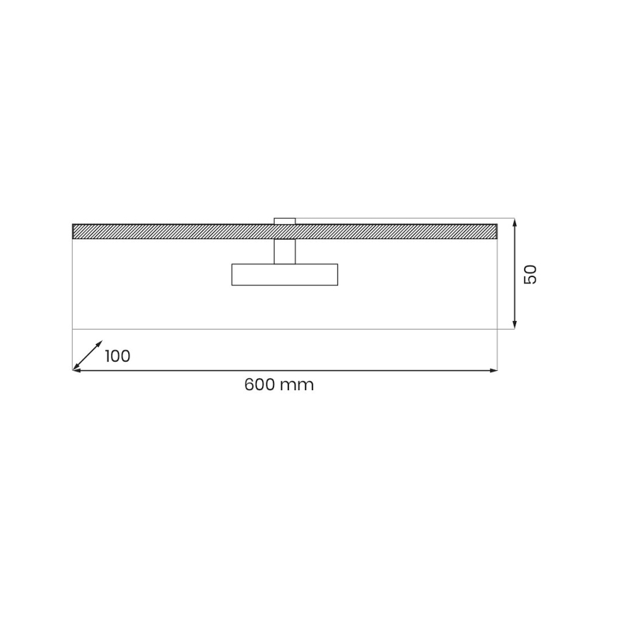 Iluminação de ilustração LED PRADO LED/11W/230V branco