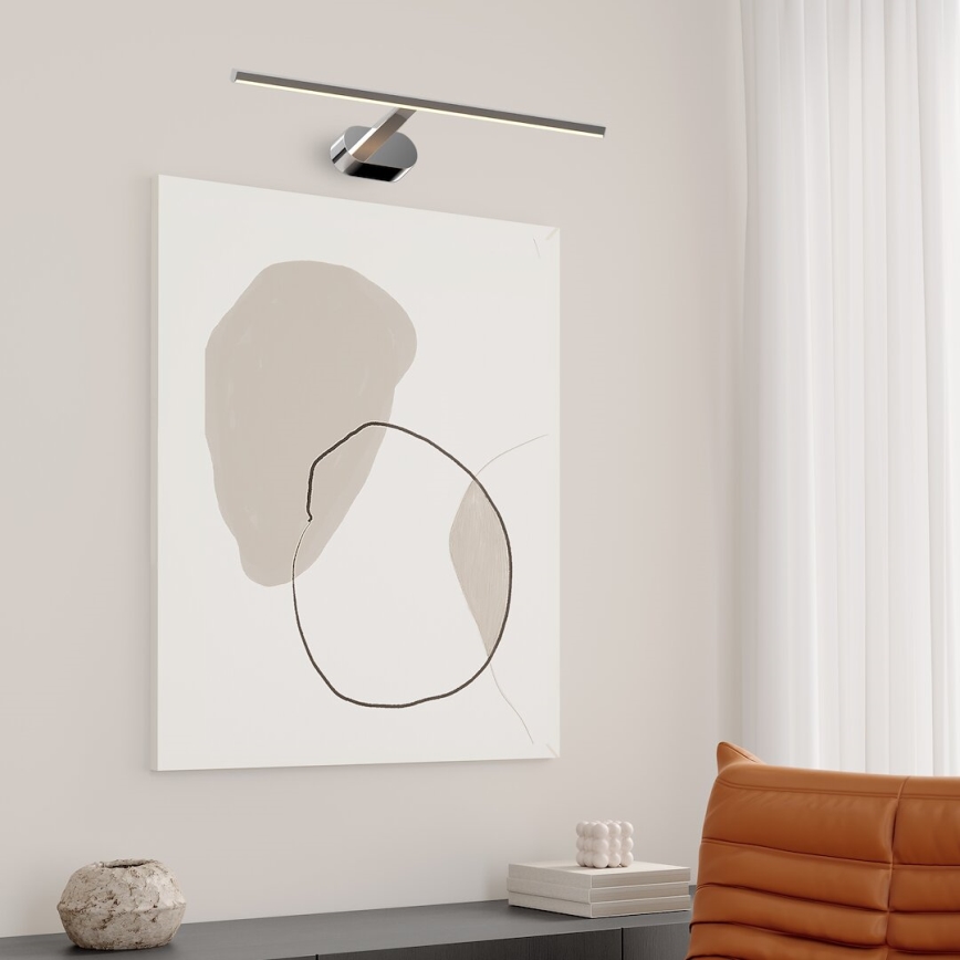 Iluminação de ilustração LED PRADO LED/11W/230V cromado brilhante