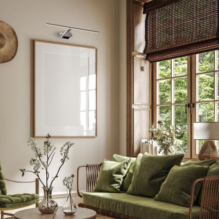 Iluminação de ilustração LED PRADO LED/11W/230V cromado brilhante