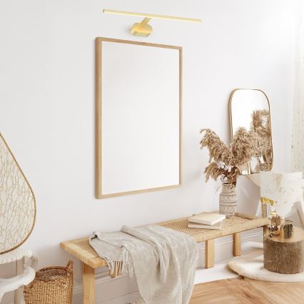 Iluminação de ilustração LED PRADO LED/11W/230V dourado