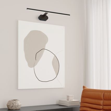 Iluminação de ilustração LED PRADO LED/11W/230V preto