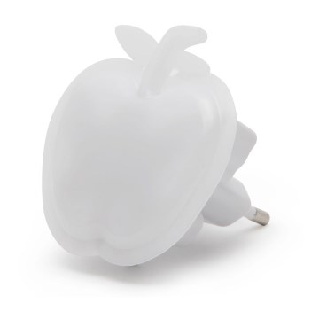 Iluminação de orientação de tomada LED LED/1W/230V maçã