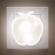 Iluminação de orientação de tomada LED LED/1W/230V maçã