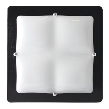 Iluminação de parede 4xE27/20W/230V wenge/faia