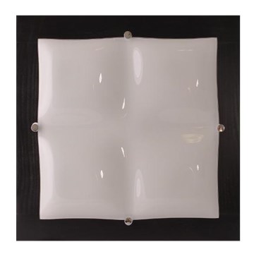 Iluminação de parede 4xE27/20W/230V wenge/faia