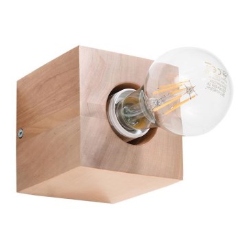 Iluminação de parede ABEL 1xE27/60W/230V faia
