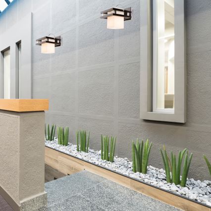 Iluminação de parede ALAN 1xE27/60W/230V faia