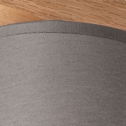 Iluminação de parede ANDREA 1xE27/60W/230V carvalho/cinzento