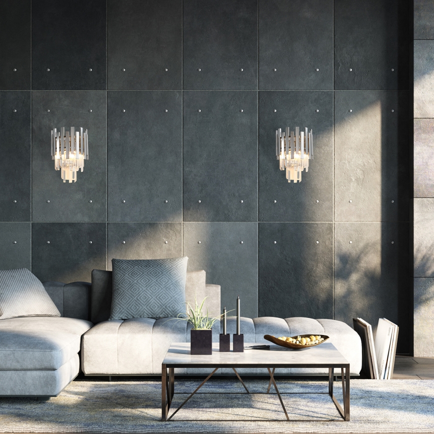 Iluminação de parede ASPEN 2xE14/40W/230V