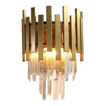 Iluminação de parede ASPEN GOLD 2xE14/40W/230V