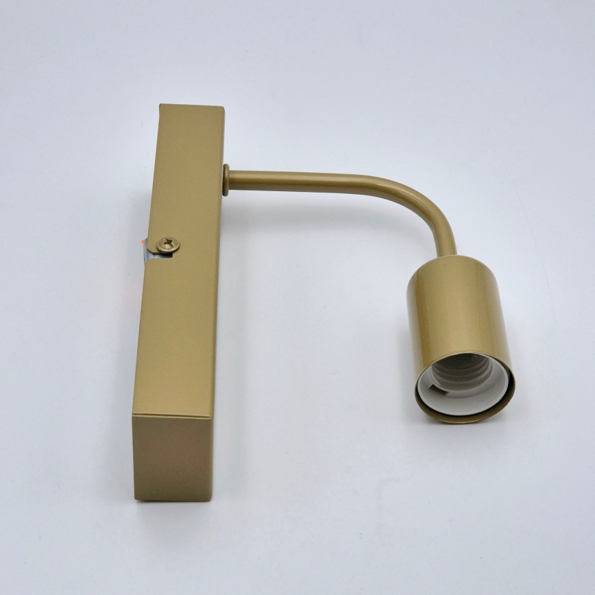 Iluminação de parede ASTRID 1xE27/60W/230V dourado