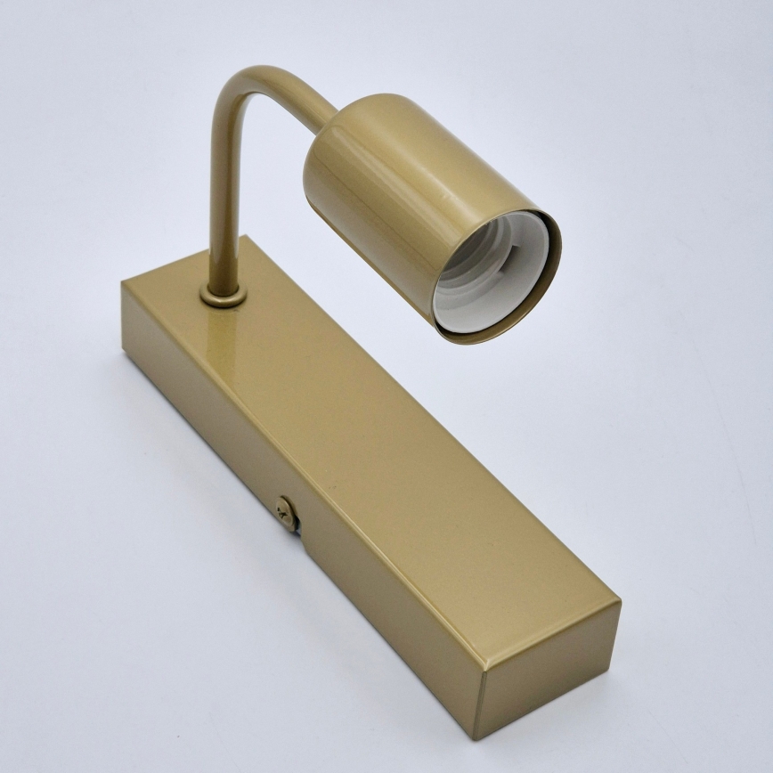 Iluminação de parede ASTRID 1xE27/60W/230V dourado