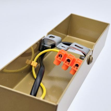 Iluminação de parede ASTRID 1xE27/60W/230V dourado