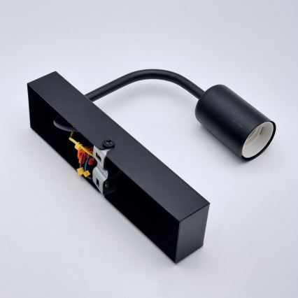 Iluminação de parede ASTRID 1xE27/60W/230V mate preto