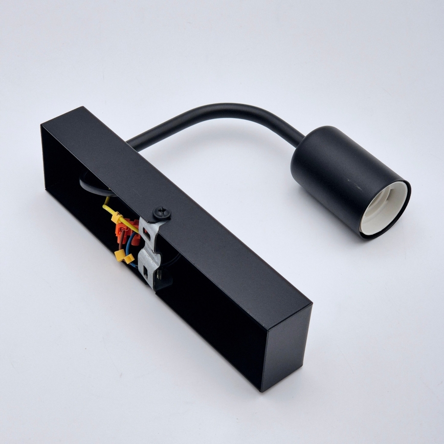 Iluminação de parede ASTRID 1xE27/60W/230V mate preto