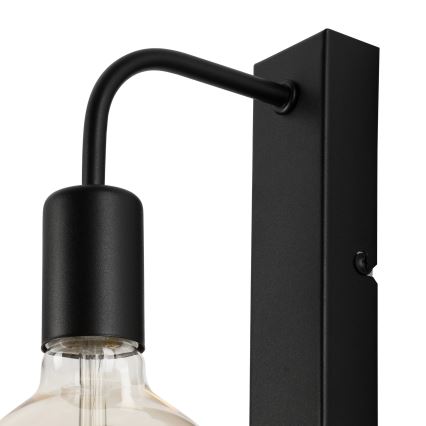 Iluminação de parede ASTRID 1xE27/60W/230V mate preto