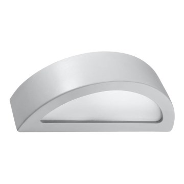 Iluminação de parede ATENA 1xE27/60W/230V cinzenta