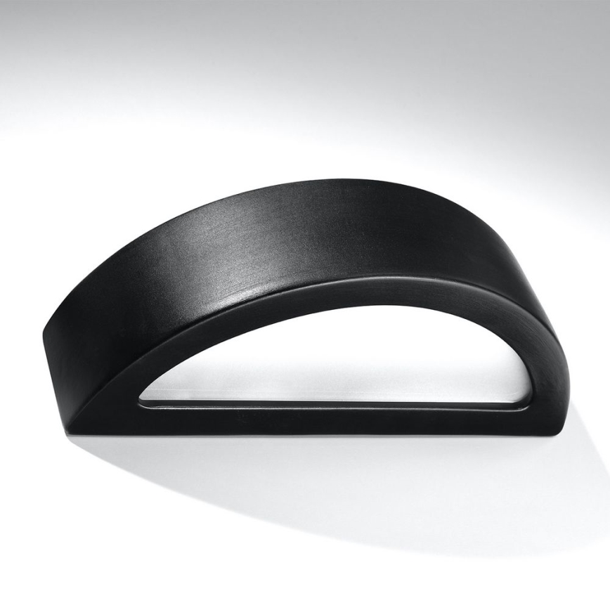 Iluminação de parede ATENA 1xE27/60W/230V preta