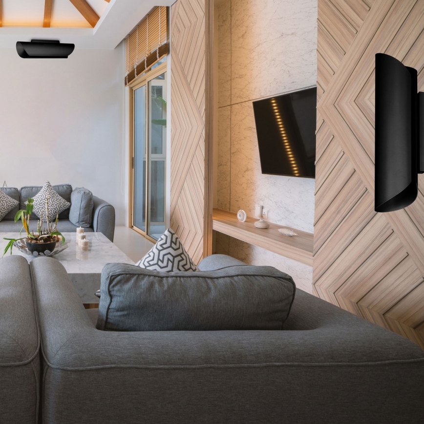 Iluminação de parede BARBOS 2xG9/8W/230V preto