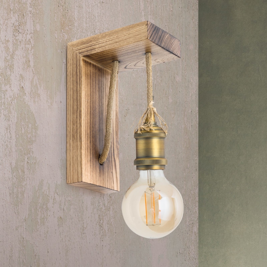 Iluminação de parede BASSENA 1xE27/60W/230V