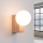 Iluminação de parede BULBO 1xG9/8W/230V faia/branco