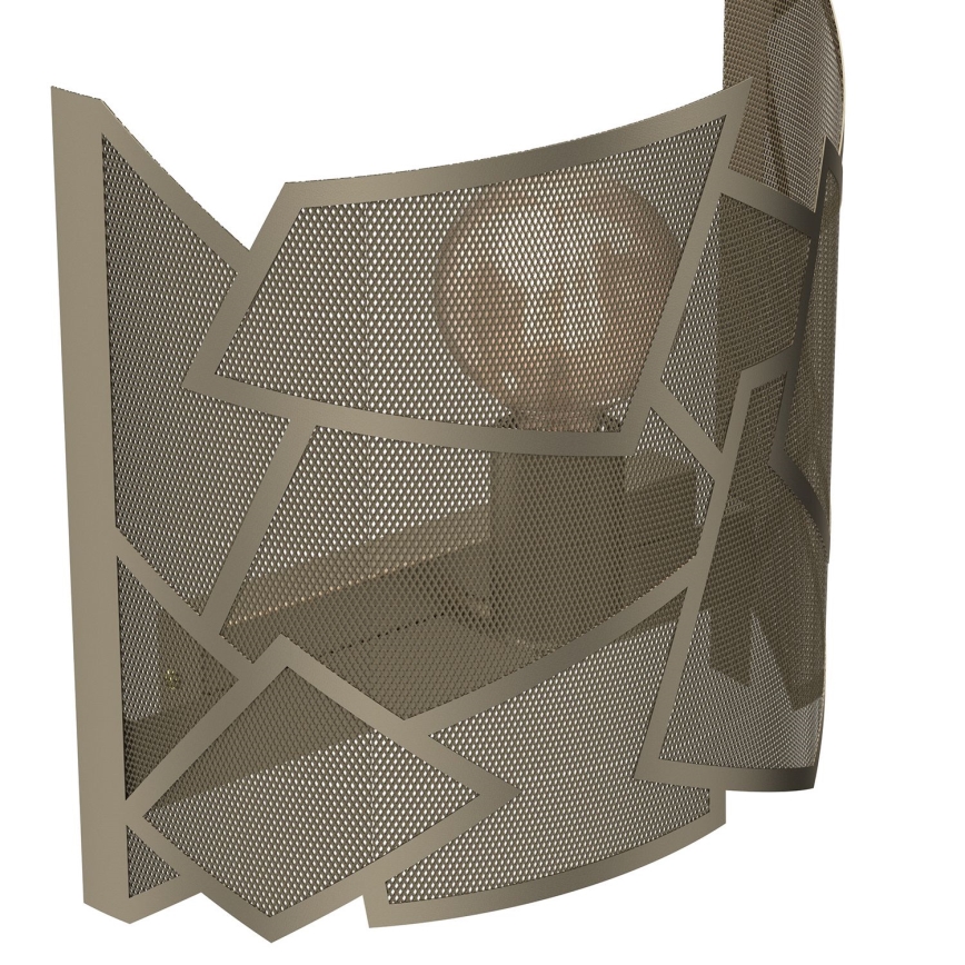 Iluminação de parede CAMO 1xE27/15W/230V dourado