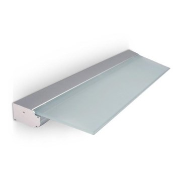 Iluminação de parede com prateleira APERA T5 G5/8W/230V 45 cm