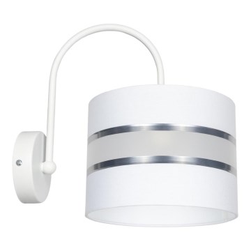 Iluminação de parede CORAL 1xE27/60W/230V branco