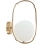 Iluminação de parede CORDEL 1xG9/28W/230V dourado