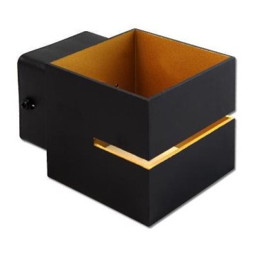 Iluminação de parede COSTA 1xG9/35W/230V preto/cobre