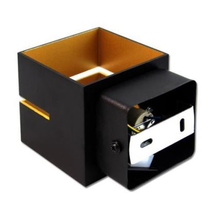 Iluminação de parede COSTA 1xG9/35W/230V preto/cobre