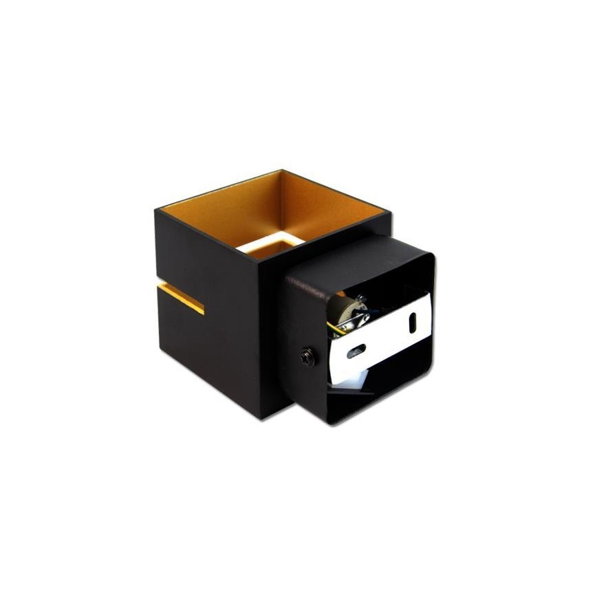 Iluminação de parede COSTA 1xG9/35W/230V preto/cobre