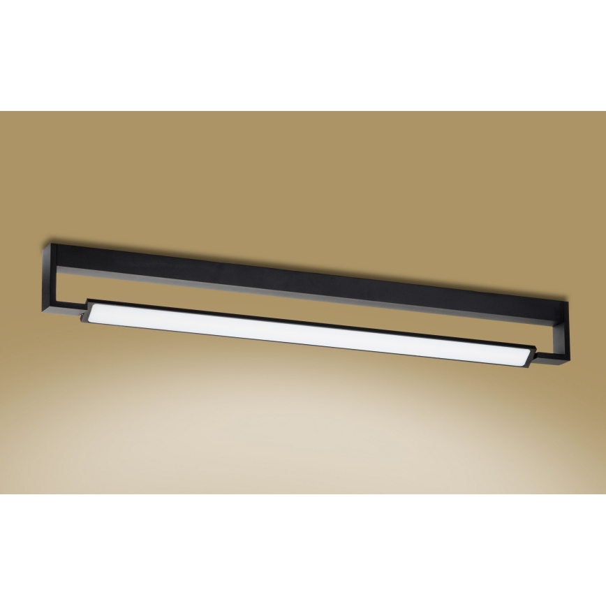 Iluminação de parede de casa de banho LED DEKSTER LED/36W/230V IP44 preta