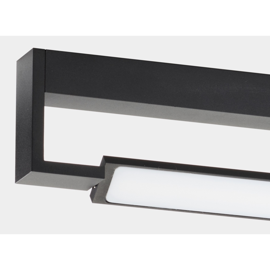 Iluminação de parede de casa de banho LED DEKSTER LED/36W/230V IP44 preta