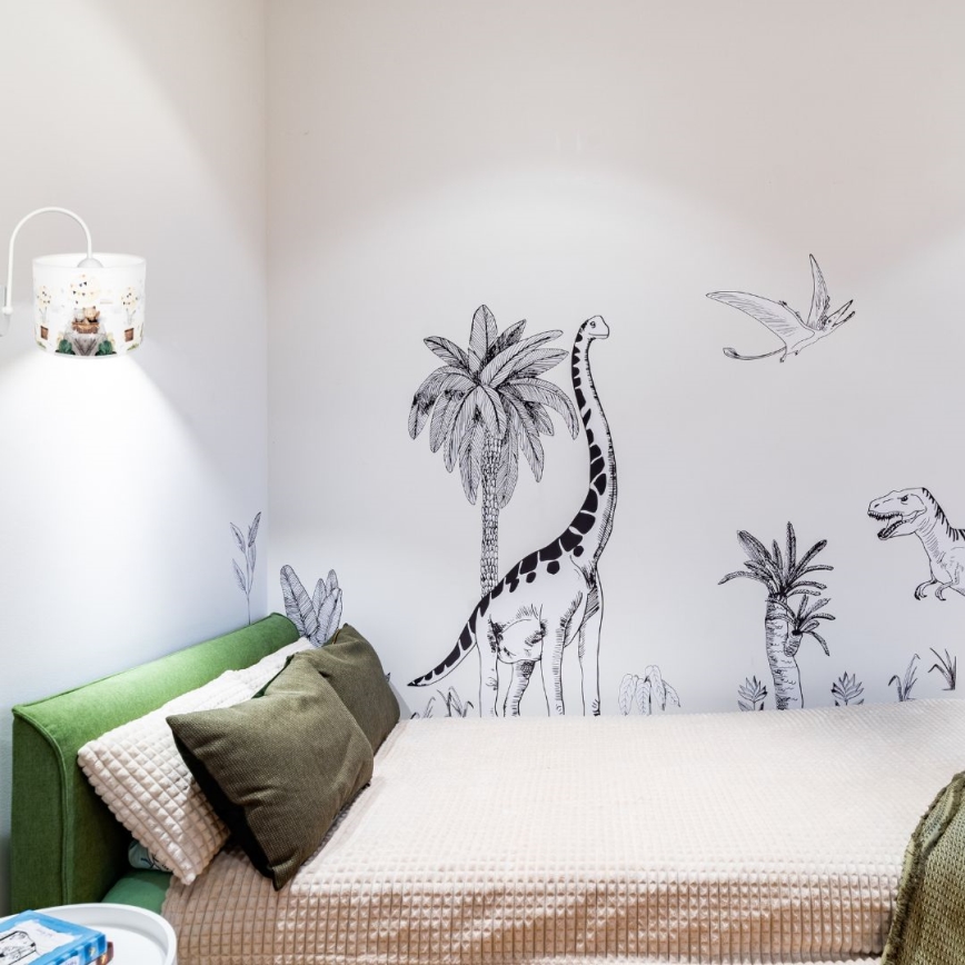 Iluminação de parede de criança BEARS 1xE27/60W/230V