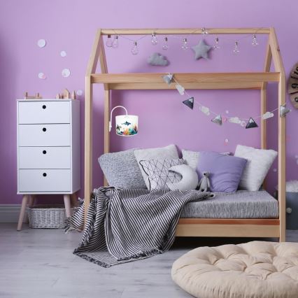 Iluminação de parede de criança OCEAN 1xE27/60W/230V