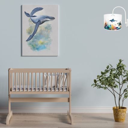 Iluminação de parede de criança OCEAN 1xE27/60W/230V