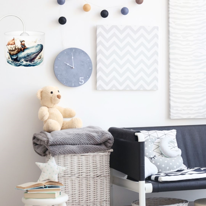 Iluminação de parede de criança OCEAN 1xE27/60W/230V