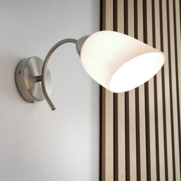 Iluminação de parede DONNA 1xE27/60W/230V níquel