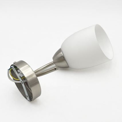 Iluminação de parede DONNA 1xE27/60W/230V níquel