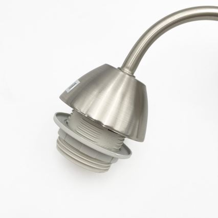 Iluminação de parede DONNA 1xE27/60W/230V níquel