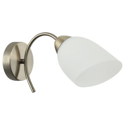 Iluminação de parede DONNA 1xE27/60W/230V pátina